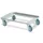 Rvs Onderwagen Euronormbakken 250kg Laadvlak 600x400mm Open Frame