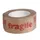 Waarschuwingstape IEZZY 50mmx50m 80% gerecycled papier bruin rood