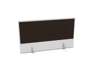 opzetpaneel,v. bureau,aanbouw achter,B 1000mm,Bl-wit,BN2036-bruin - 1