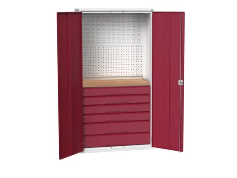 armoire modulaire HxlxP 2000x1050x550mm 1xtablette en acier 6tiroir(s)