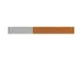 GEDORE 2104 Gleufbeitel extra plat,240x26x4mm