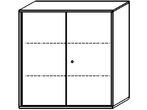 kantoorkast,HxBxD 1150x1000x430mm,decor romp wit,decor front esdoorn