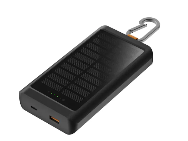 Powerbank Xtorm Solar and Light 10.000 zwart
