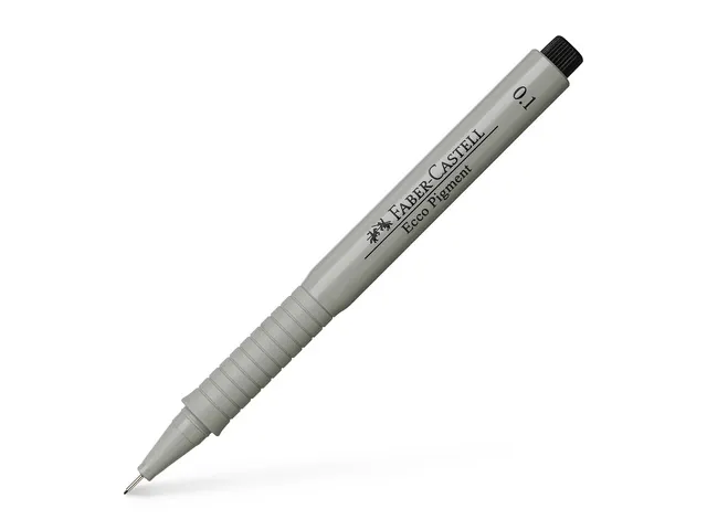 Tekenpen Faber Castell Ecco Pigment 0.6Mm Zwart