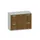 hangmappenkast 770x1000x430mm 2hangmappenframes Onyx+ noten