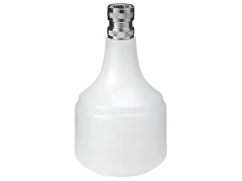 Hygiene 1100-5 flacon 0,5 liter, wit met 1/2 inch snelkoppeling
