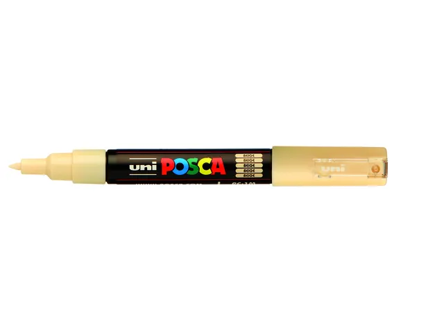 Verfstift Posca PC1MC Extra Fijne punt 0,7-1,0mm beige