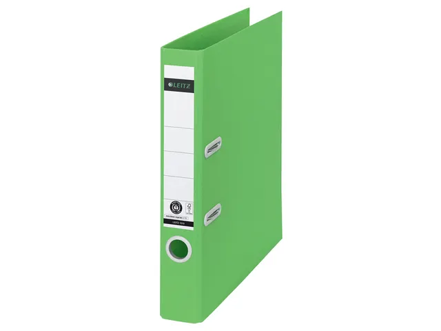 Classeur à levier Leitz 180° Recycle A4 55mm carton vert
