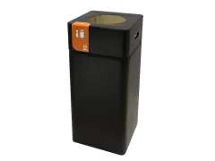 Afvalbak Blackline PD 105 liter Zwart