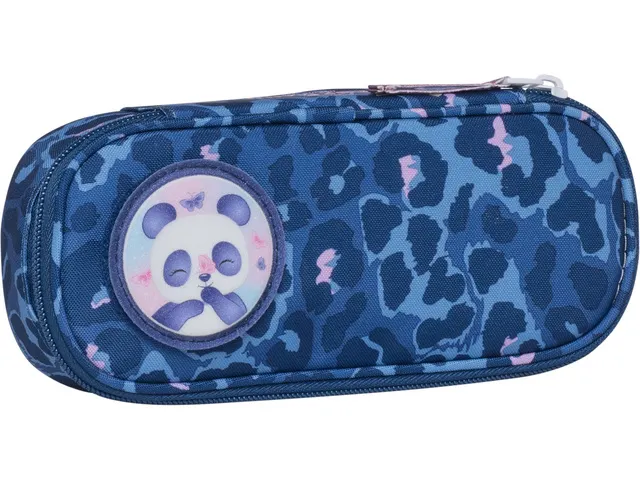 Etui Beckmann ovaal leeg Cheeta