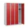schoollocker,HxBxD 1530x1200x500mm,4vak,vak B 300mm,cil.-slot
