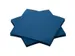 Servet 20x20cm BIO Dunisoft 1/4 vouw blauw 2880 stuks