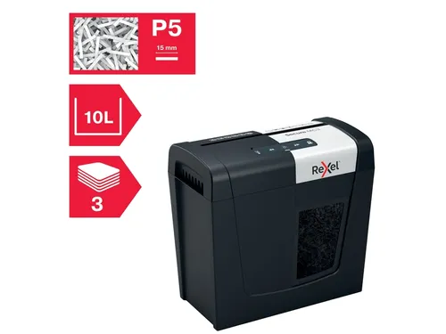 Papiervernietiger Rexel Secure MC3 P-5 snippers 2x15mm