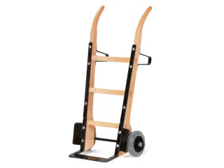 Houten Zakkensteekwagen 250Kg Steekplaat 370X140Mm Luchtbanden - 1
