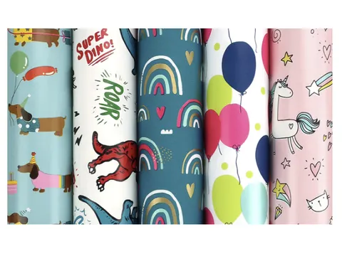 Inpakpapier Rotolux Rosie 200x70cm assorti