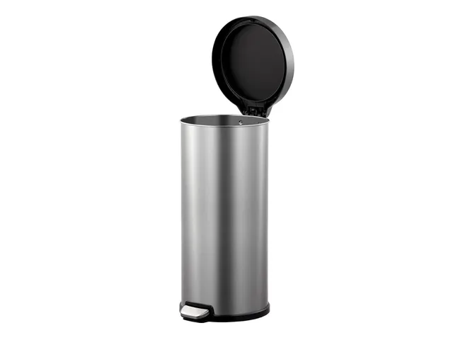 Aria pedaalemmer rond 35 Liter mat RVS