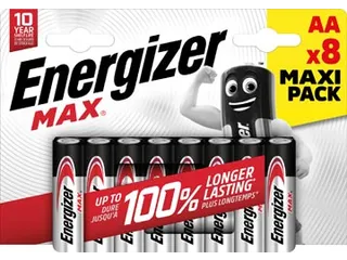 batterijen Max AA/LR06/E91 blister 8 MaxIPACK - 2