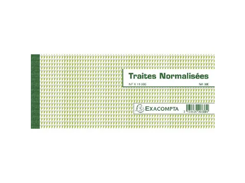 Bonboek Wissels 10,1x21cm 50bl