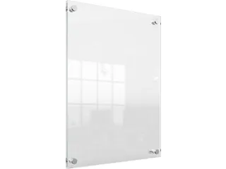 Premium Plus acryl informatiebord wandgemonteerd A3 - 1
