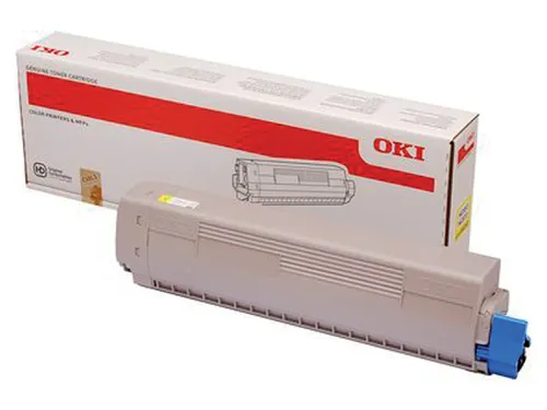 Toner Oki 45862837 geel