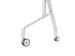 Support sol mobile Neomounts MOVE Go XL FL50-575WH1 écran 65-110 inch