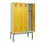 locker voor scheiding van kleding,HxBxD 2120x1200x500mm,4vak