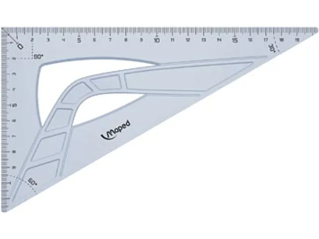 winkelhaak Geometric 21 cm, 60°