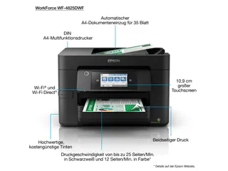 Epson WorkForce Pro WF-4825DWF Inkjetprinter - 2