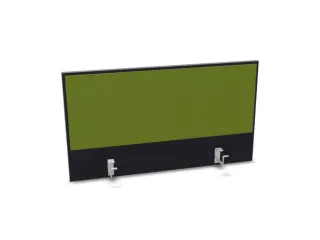 opzetpaneel,v. bureau,aanbouw achter,B 1000mm,CC-zwart,BN7048-groen - 1