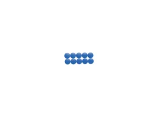 Magneet MAUL Solid 15mm 150gr blauw 10 stuks - 3