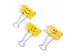 Omslagklem Geel Emoji 32Mm 20 Stuks