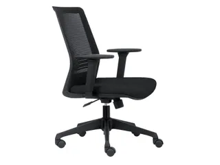 Bureaustoel Euroseats Evora zwart - 2
