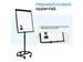BRASQ Flipover Mobiel Deluxe 70x100cm Magnetisch Zwart met accessoires