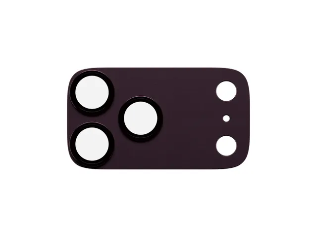 PanzerGlass Fender Camera Lens Protector Dark Cherry iPhone 18 Pro