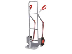 Sledesteekwagen Aluminium 200Kg 1300X558Mm massief rubber banden