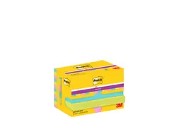 Memoblok Post-it 622 Super Sticky 47,6x47,6mm Cosmic 12 stuks