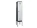 armoire vestiaire noir et blanc,HxlxP 2120x400x500mm,1compart.