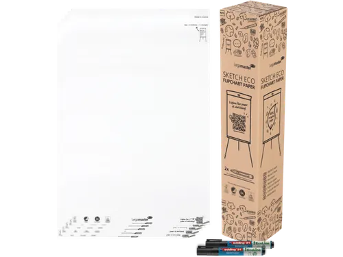 Legamaster SKETCH ECO Flipoverpapier 98x65cm blanco 5x 20vel