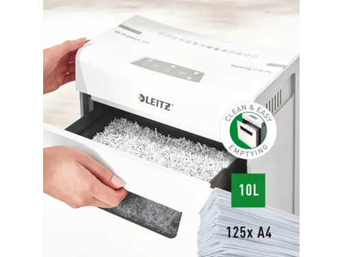 Papiervernietiger Leitz IQ Protect Premium 3M P-5 snippers