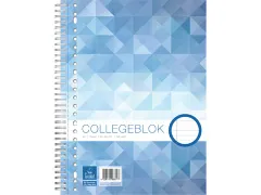 Collegeblok WORK A4+ lijn 23-gaats 80vel 70 gram