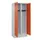 locker voor scheiding van kleding,HxBxD 1950x800x500mm,2vak