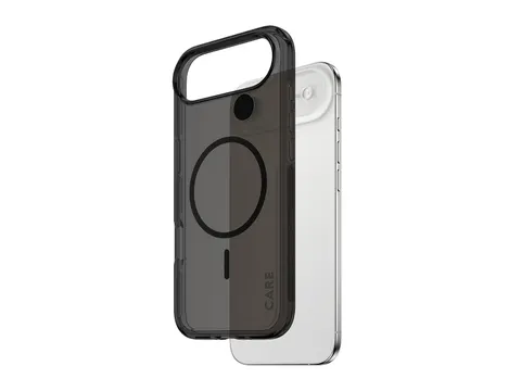 PanzerGlass CARE by Smokey Case w. Black MagSafe iPhone Air, Hoe