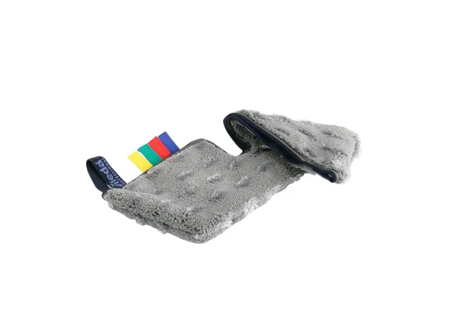 Vileda Swep Duo MicroPlus interieur mop 35cm Grijs pak 10 stuks