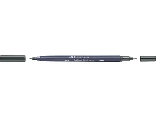 Sketchmarker Faber-Castell Goldfaber 334 neutral grey IV op alcoholbas