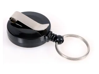 Afrolmechanisme Europel sleutelring zwart - 1