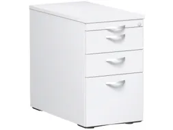 Ladenblok 720x430x800mm 2 Laden Pennenlade Hangmappenframe Wit