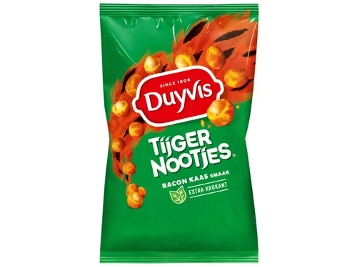 Tijgernootjes Duyvis bacon kaas zak 1kg