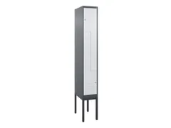 armoire vestiaire Z HxlxP 2120x300x500mm larg. compart. 150/300mm