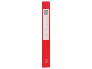 Klasseerdoos OPAK PP rug 40mm rood - 6