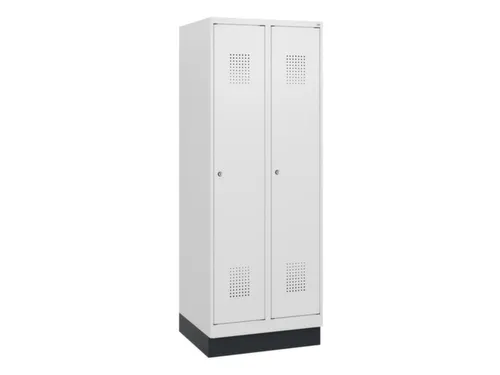 schoollocker,HxBxD 1630x600x500mm,2vak,vak B 300mm,cil.-slot,sokkel